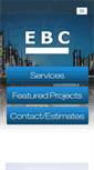 Mobile Screenshot of ebc-corp.com